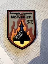 Feuerwehr patch bundeswehr gebraucht kaufen  Titz