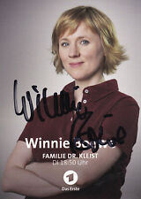 Autogramm winnie böwe gebraucht kaufen  Buxtehude