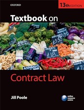 Textbook contract law for sale  UK