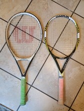 (2) Raquetes de tênis Wilson BLX Pro Open Black Whisper Hybrid FRETE RÁPIDO  comprar usado  Enviando para Brazil