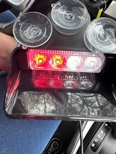 SolarBlast LED vermelho/branco LED luzes estroboscópicas de aviso para veículo de emergência comprar usado  Enviando para Brazil
