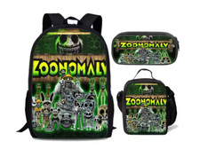 Conjunto de mochila escolar desenho animado zoonomalia para crianças comprar usado  Enviando para Brazil