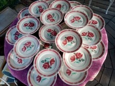 Assiette plate porcelaine d'occasion  France