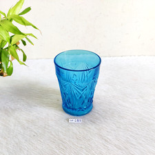 Usado, Lindo copo de vidro azul água vintage década de 1920 adereços decorativos GT212 comprar usado Usado, Lindo copo de vidro azul água vintage década de 1920 adereços decorativos GT212 comprar usado  Enviando para Brazil