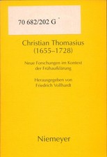 Christian thomasius vollhardt gebraucht kaufen  Dinkelscherben