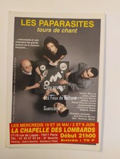 Paparasites concert chapelle d'occasion  Beaumont-de-Lomagne