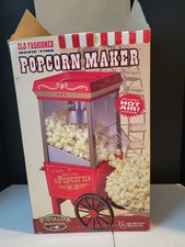 Máquina de pipoca Nostalgia Electrics antiquada mesa filme tempo USADA 2x's comprar usado  Enviando para Brazil