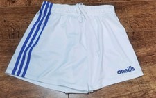 Używany, GAA O'Neills szorty 30" small biało-niebieskie na sprzedaż  PL