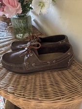 Brown leather boat for sale  CAMBRIDGE