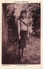 Carte postale ancien postcard EQUATEUR ECUADOR missions salésiennes indio KIVARO, usado comprar usado  Enviando para Brazil