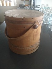 Wooden bucket 1800s for sale  Seattle