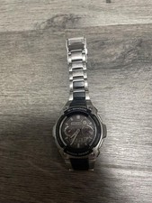 Usado, Relógio solar G-Shock MTG-1500 onda sonora pulseira de aço prata mancha usado No44615 comprar usado  Enviando para Brazil