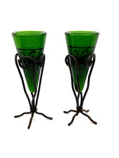 Vintage pair green for sale  Omaha