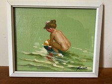 art little girl oil painting for sale art little girl oil painting for sale New York