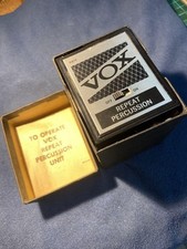 Raro VOX Repetição Percussão Tremolo Efeito Caixa Analógica Vintage Som Usado comprar usado Raro VOX Repetição Percussão Tremolo Efeito Caixa Analógica Vintage Som Usado comprar usado  Enviando para Brazil