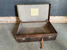 Vintage leather suitcase for sale Vintage leather suitcase for sale  STAFFORD