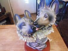 Ornament dogs wooden for sale  FORFAR