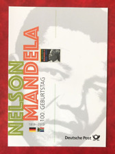 Nelson mandela erinnerungsblat gebraucht kaufen  Aschaffenburg