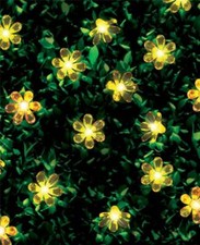 Yellow flower solar for sale  LONDON