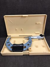 Usado, Mitutoyo External Micrometer 103-140 Ratchet 75-100mm 0.01 mm Japan Used comprar usado  Enviando para Brazil