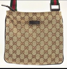 Gucci canvas sherry for sale  LEICESTER
