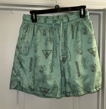 Shorts Nike Sportswear tecido fluxo padrão praia verde comprar usado  Enviando para Brazil