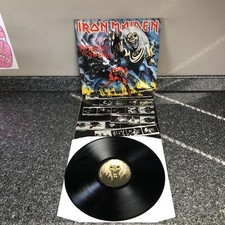 LP VINYL IRON MAIDEN THE NUMBER OF THE BEAST EMC 3400 UK 1ST PRESS 1982  EX+/EX- comprar usado  Enviando para Brazil
