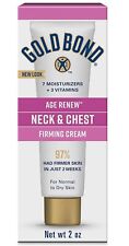 Gold Bond Age Renew Ultimate creme reafirmante para pescoço e peito 2 oz pele seca normal comprar usado  Enviando para Brazil