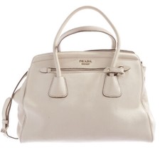 Handtasche prada weiß gebraucht kaufen  Hamburg