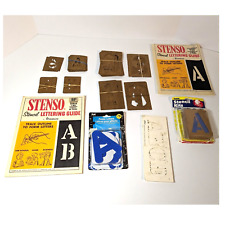 Stenso stencil lettering for sale  Ogden