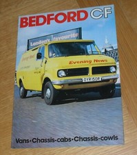 Bedford brochure 1977 d'occasion  Expédié en Belgium