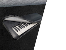Capa teclado de música Yamaha PSR E473 | Selecione cor, tecido e muito mais, usado comprar usado  Enviando para Brazil