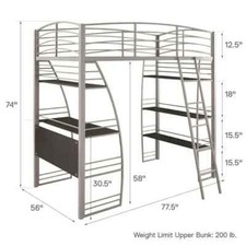 Dhp loft bed for sale  Willow Spring