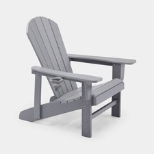 Grey folding adirondack for sale  STOCKPORT
