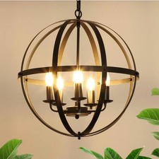 Luminária pendente industrial DLLT, lustre flexível pendurado, rústico... comprar usado  Enviando para Brazil