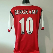 Camisa BERGKAMP 10 Arsenal - Extra Grande - 1998/1999 - Nike JVC , usado comprar usado  Enviando para Brazil
