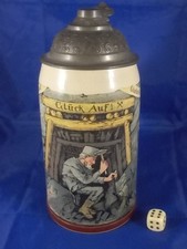 Alter mettlach bierkrug gebraucht kaufen  Iserlohn