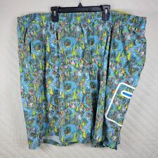 Trilha de natação híbrida masculina Bonobos Fielder curta 9", forro de malha, estampa cênica, XXXL comprar usado  Enviando para Brazil