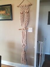 Vntg homemade macrame for sale  Milliken