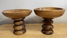 Two handcrafted turned for sale  KIRKCALDY