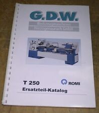 Ersatzteil katalog drehmaschin gebraucht kaufen  Greppin