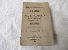 Ancien livre précis d'occasion  Chambon-sur-Voueize