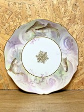 WM Guerin & Co, Limoges França, Prato Deco Antigo de Peixe, Pintado, Assinatura comprar usado  Enviando para Brazil