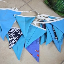 Bunting flags homemade for sale  LYMINGTON