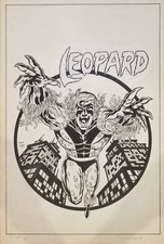 Leopard original comic for sale  Troy