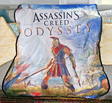 Cobertor UBISOFT Assassin's Creed Odyssey 2018 lance COMERCIAL OFICIAL 60 x 45 polegadas comprar usado  Enviando para Brazil