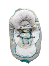 Capa de assento Ingenuity Comfort portátil balanço bebê substituição + descanso de cabeça zebra comprar usado  Enviando para Brazil