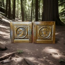 Pair carved reclaimed for sale  MATLOCK