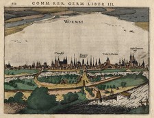 Worms gesamtansicht riginal gebraucht kaufen  Deutschland