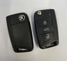 Skoda button remote for sale  BOLTON
